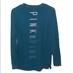 PINK long sleeve t shirt crew neck Size XS EUC